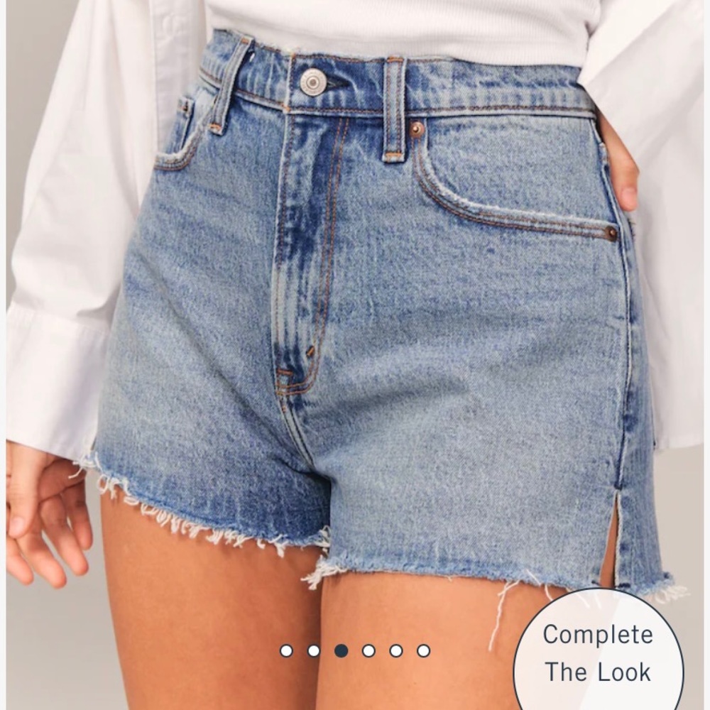 Abercrombie mom shorts